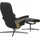 Stressless Stressless® »Consul« Set, Relaxsessel mit Hocker, mit Hocker, mit Cross Base, Größe S, M & L, Holzakzent Eiche grau
