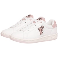 Fila Damen Crosscourt 2 NT Patch wmn Sneaker, White-Pale Mauve, 38 EU