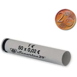 Münzhülsen 2 Cent  - Securina24® (2 Cent - 300 Stück)