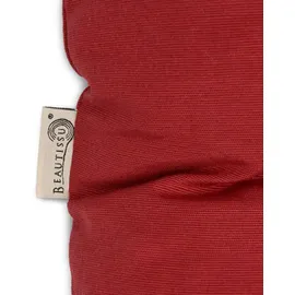 Beautissu Palettenkissen 120 x 80 x 15 cm rot 1 St.