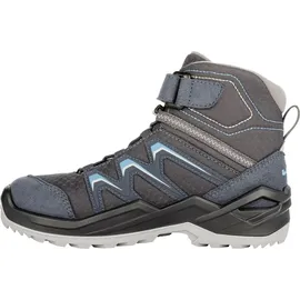 Lowa Maddox Warm GTX Mid Kinder, blau, Größe 34