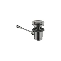 Dornbracht Ablaufgarnitur 1 1/4", mit Kniehebel 185 mm, Dark