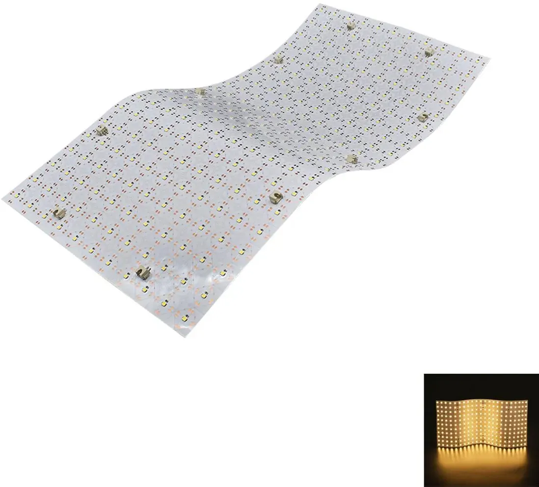 LED Platinen 4er Set flexibel | 24V LED-Module mit 242 LEDs/Stk. SMD2835 | CRI >...