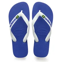 HAVAIANAS Brasil Logo Zehentrenner Blau -