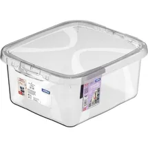 Rotho Aufbewahrungsbox Lona inkl. Deckel 2 L transparent Aufbewahrungsbox