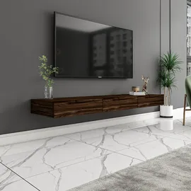 TV Lowboard Hängend Avalon Braun