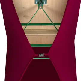 Beautissu Tischhusse Victoria Bordeaux 220 x 50 cm 3tlg