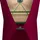 Beautissu Tischhusse Victoria Bordeaux 220 x 50 cm 3tlg
