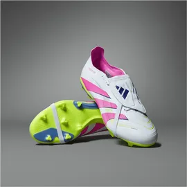 adidas Predator League FG/MG Herren Cloud White/Lucid Pink/Lucid Lemon 46