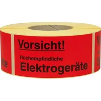 TransPak Hinweis Etiketten Empf. Elektronik 1.000 Stk/Rolle