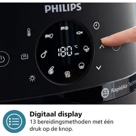 Philips 2000 Series Airfryer NA220/00 4,2 L schwarz