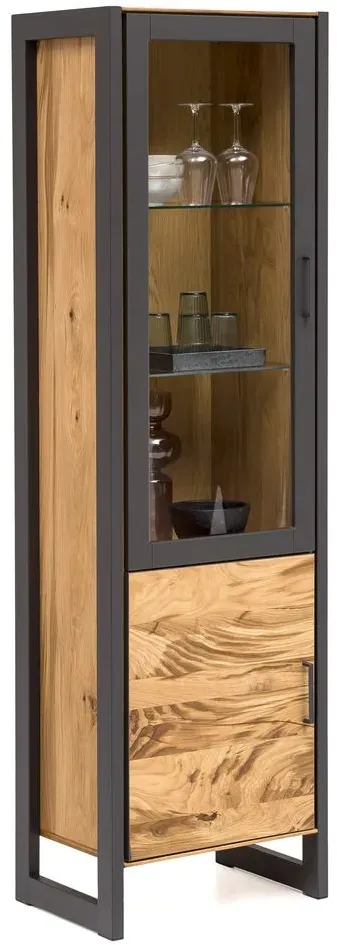 Elfo Vitrine Janne Holz Braun Eiche