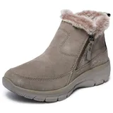 SKECHERS Easy Going - Cool Zip! Damen Stiefelette Taupe EU