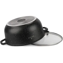 Edenberg Topf-Set 17-tlg. 4 x Topf + 2 x Pfanne + Küchenzubehör