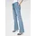 Arizona Bootcut-Jeans »Bund mit seitlichem Gummizugeinsatz«, hohe Leibhöhe, Bootcut, mit Stretch, klassischer 5-Pocket-Style, Gr. 23 - L Gr, bleached, , 42712333-23 K + L Gr
