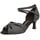 Diamant Damen Tanzschuhe, Damen Tanzschuhe Standard & Latein, Schwarz (schwarz-silber), 38 2/3 EU (5.5 UK)