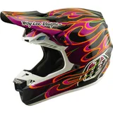 Troy Lee Designs SE5 Carbon Torched Schwarz/Lila XL