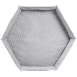 roba Laufgittereinlage Roba 115 x 100 cm Stoff Grau