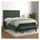 vidaXL Boxspringbett 140 x 200 cm Dunkelgrün