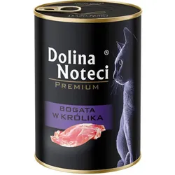 Dolina Noteci Premium für Katzen reich an Kaninchen 400g