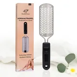 Health Press® Hornhautentferner Hornhauthobel Hornhautraspel Fuß – Hornhaut Entfernung – Edelstahl Hornhautfeile für Harte Haut – Fußpflege Pediküre Fußpflegegerät