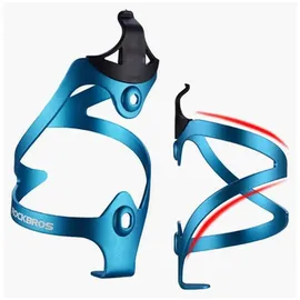 ROCKBROS Aluminium Fahrradflaschenhalter - Fahrradflaschenhalter - Blau