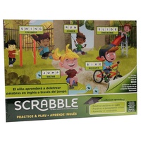 Mattel games Lernspielzeug Mattel Scrabble GGB31 Englisch lernen - Spanische (Englisch lernen mit Scrabble, Spanische Version für Kinder) bunt