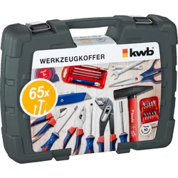 kwb Tool Case 65 PC, 65 Werkzeug