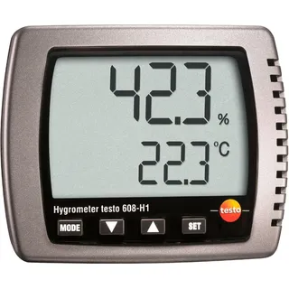 TESTO 608-H1 Luftfeuchtemessgerät (Hygrometer) 10 rF 98 rF Taupunkt-/Schimmelwarnanzeige