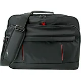 travel n meet Schultertasche 27 l Schwarz