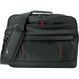 travel n meet Schultertasche 27 l Schwarz