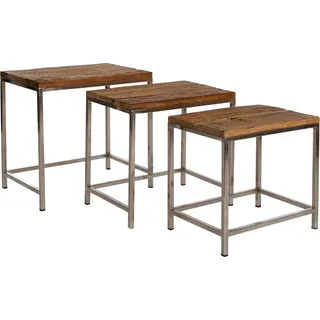 My Flair Beistelltisch »Leno«, braun