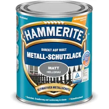 Hammerite Metall-Schutzlack 250 ml hellgrau matt