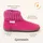 Gottstein Alpine Boot RU Kinder Hausschuh | Filz-Hausschuh Made in Tirol | Farbe rosa Größe - raspberry/brown -