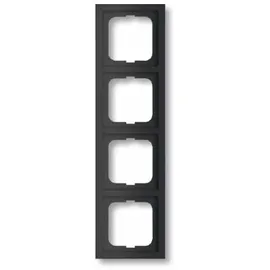 Busch-Jaeger Rahmen 4-fach schwarz matt,