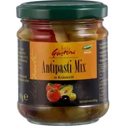 Gustoni Antipasti-Mix in Kräuteröl bio