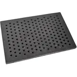 SEZAM Gussrost mit Löchern Ofenrost Ascherost Gußrost Kaminrost passend Kaminofen Tafelrost Rost Ofengitter Feuerrost Kohlerost Eckrost verschiedene Abmessungen (33 x 22,5 cm)