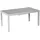 Merxx Ausziehtisch 220 x 90 x 75 cm grau