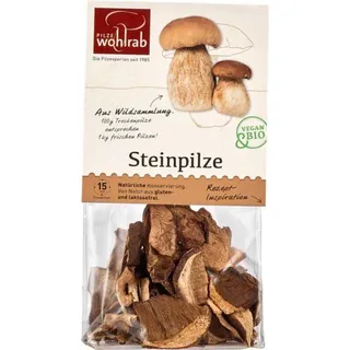 Pilze Wohlrab Steinpilze getrocknet bio 20g
