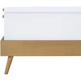 SCHIESSER Spannbettlaken Jersey-Elasthan 180 x 200 cm weiß