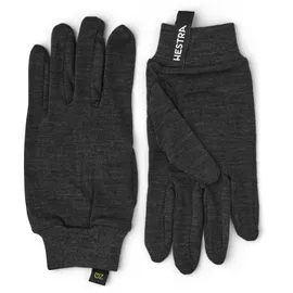 Hestra Merino-Woll-Liner Active 5-Finger Grau 8