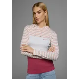 KangaROOS Kapuzenshirt Rosa / Weiß 52/54