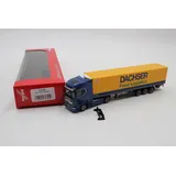 HERPA DAF XG+ Gardinenplanensattelzug "Dachser Intelligent Logistics"