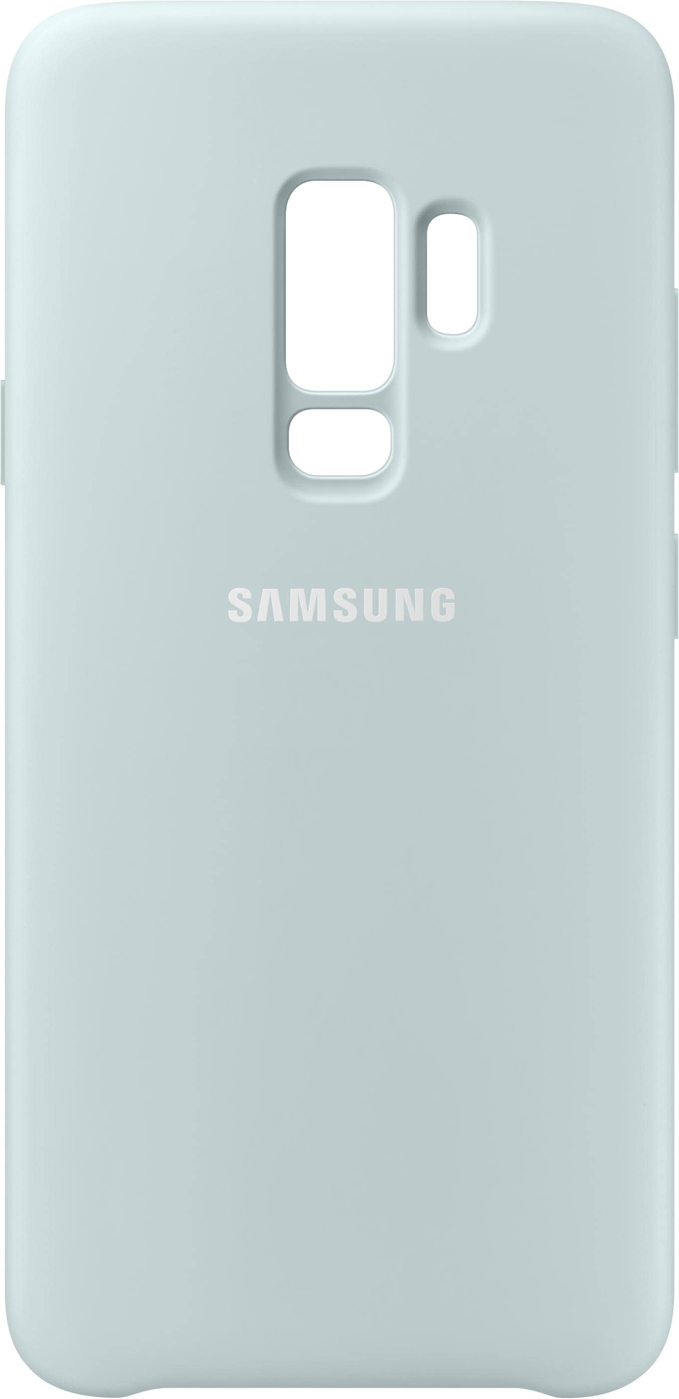Samsung Silicone Cover (Galaxy S9+), Smartphone Hülle, Blau