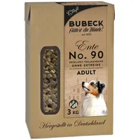 Trockenfutter getreidefrei gebacken mit Ente von Bubeck 3Kg