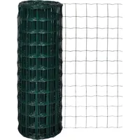vidaXL Eurozaun Stahl 250 x 170 cm Grün