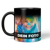 Zaubertasse Personalisiert - Personalisierte Tasse mit Foto - Tasse bedrucken mit eigenem Foto - Fototasse - Tasse selbst gestalten - Fotogeschenke (1 Stück, Zaubertasse)