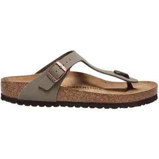 Birkenstock Gizeh Birko-Flor Nubuk stone 40