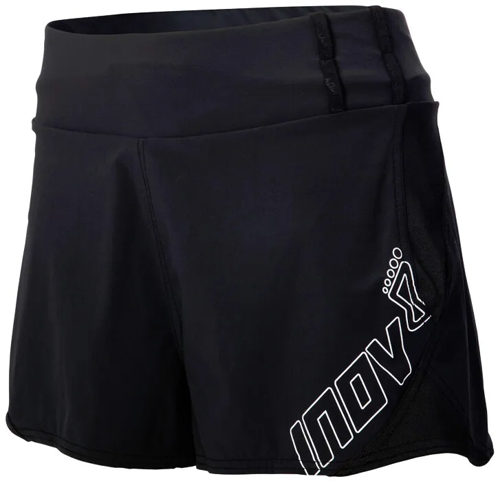 Damen Shorts Inov-8  2.5" Racer Short 34 - Schwarz