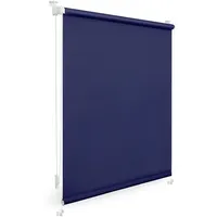 Lichtblick Thermo-Rollo / Verdunkelungsrollo Klemmfix 120 x 150 cm blau
